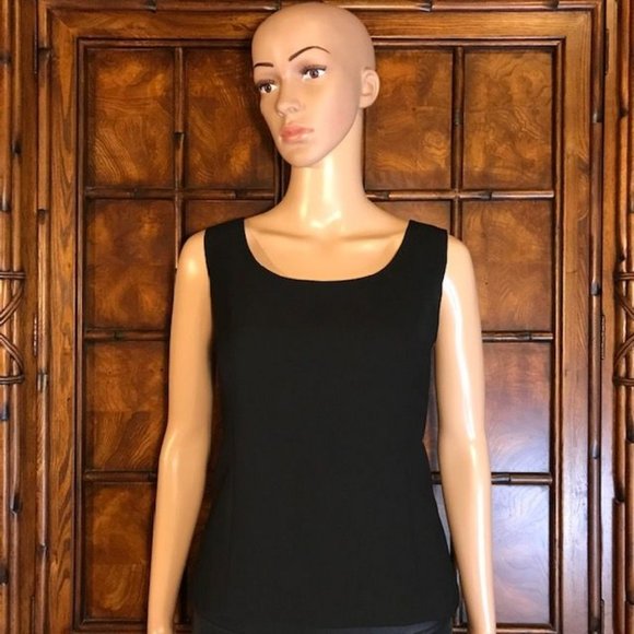 Kasper Microfiber Scoop Neck Classic Shell - Picture 1 of 10